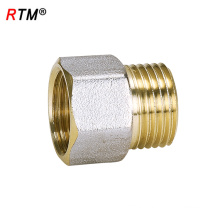 A 17 4 12 male brass fitting female thread nipple brass thread fittings